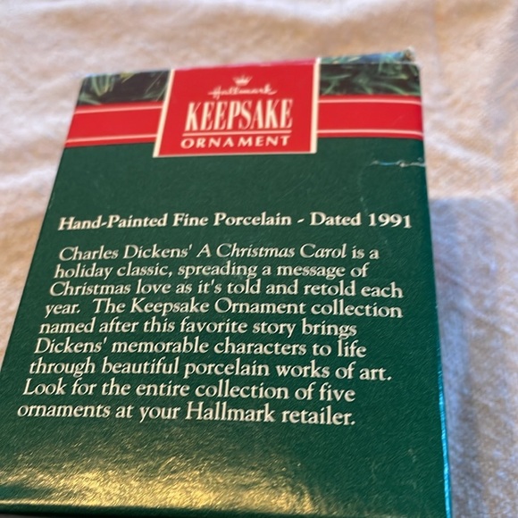 Tiny Tim- 1991. Hand-Painted Fine Porcelain Ornament. New in Original Box. - Picture 2 of 7